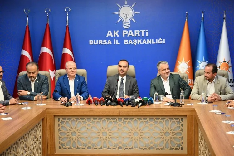 Sanayi ve Teknoloji Bakanı Mehmet Fatih Kacır Bursa'da