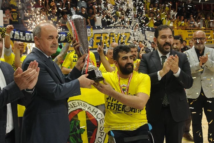 Tekerlekli Sandalye Basketbol Süper Ligi şampiyonu Fenerbahçe oldu