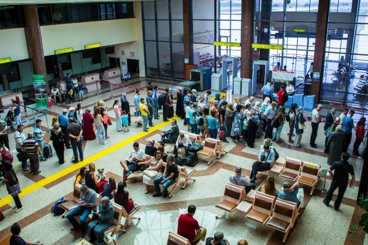 Yenişehir Havaalanından eylül ayında 8 bin 643 kişi uçtu