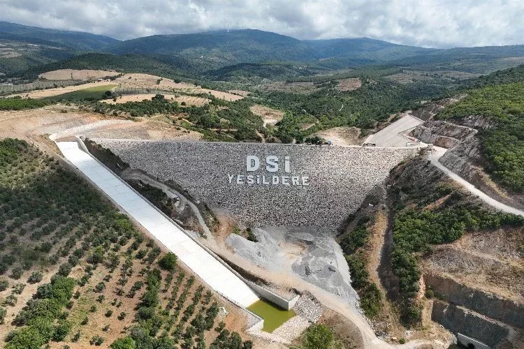 Yeşildere Barajı 39 bin dekar tarım arazisini sulayacak