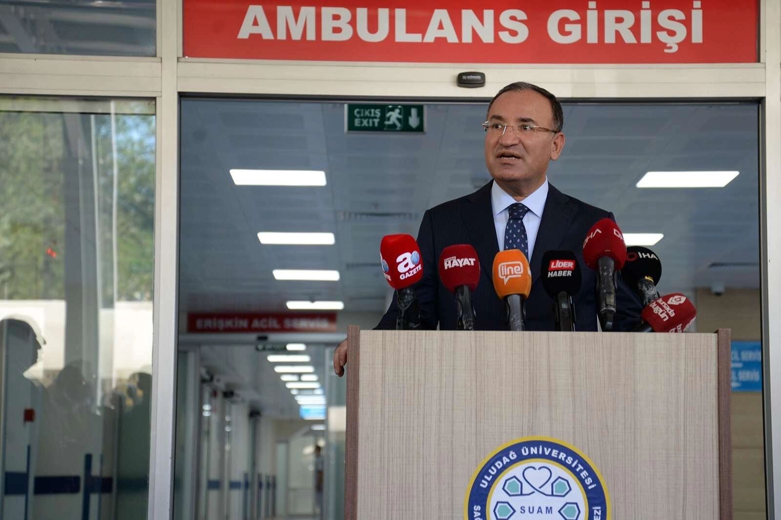Bakan Bozdağ Uludağ Üniversitesi Hastanesi'nin acil servislerini hizmete açtı