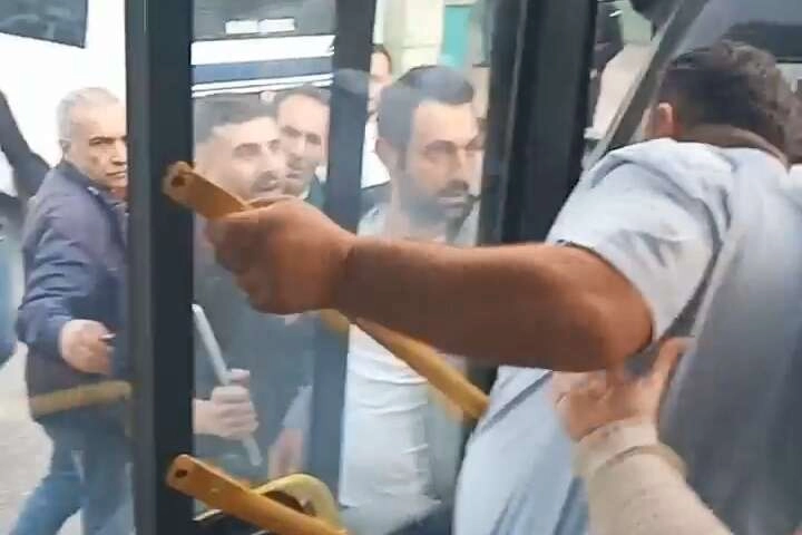 Yıldırım'da yol verme kavgası