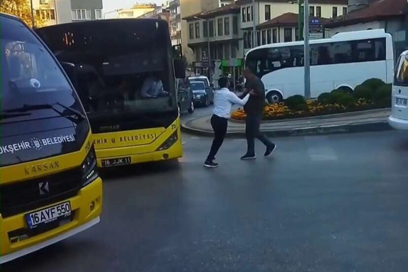 Bursa trafiğinde gergin gün