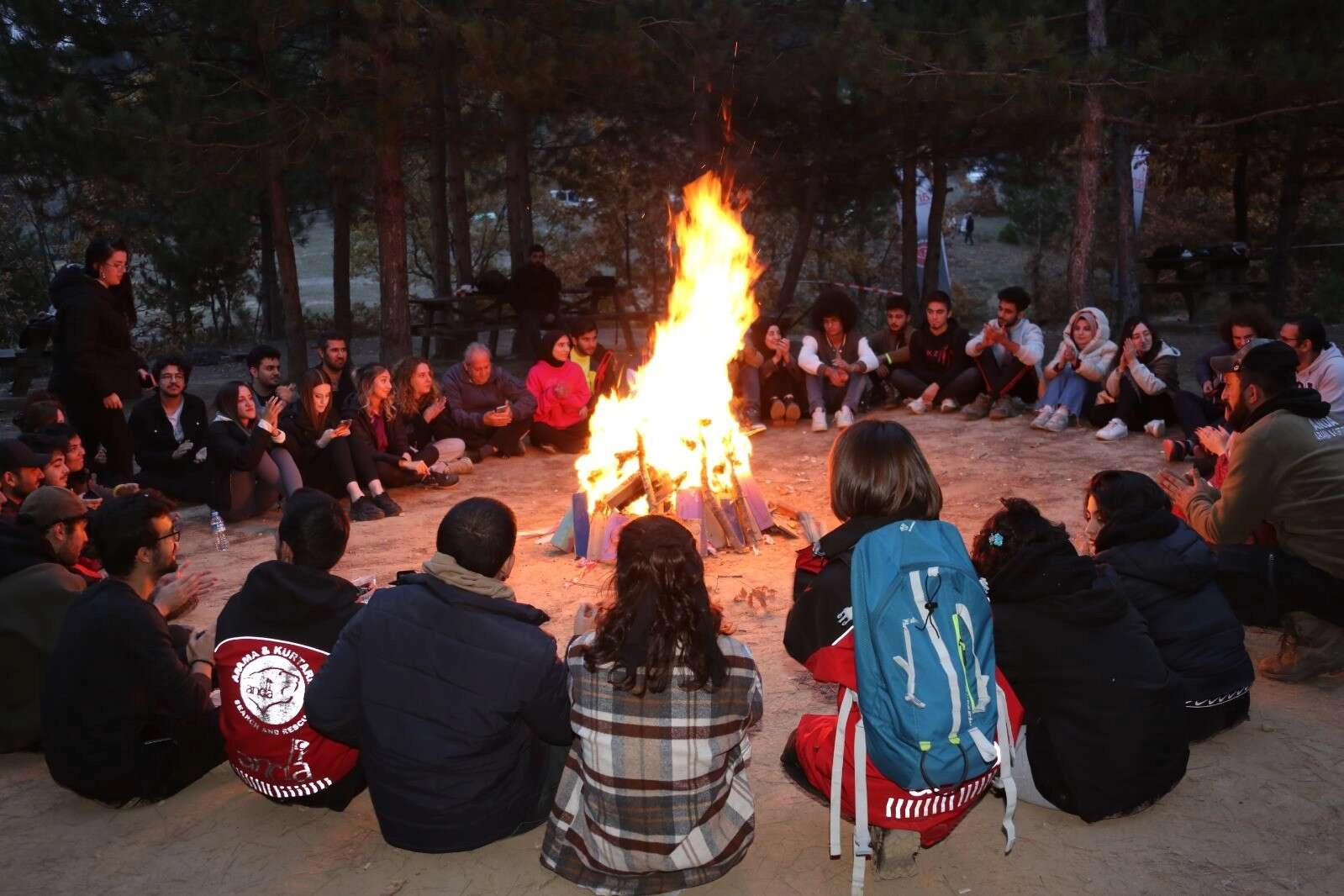 Öğrenciler Gürsu Adrenalin Park'ta stres attı