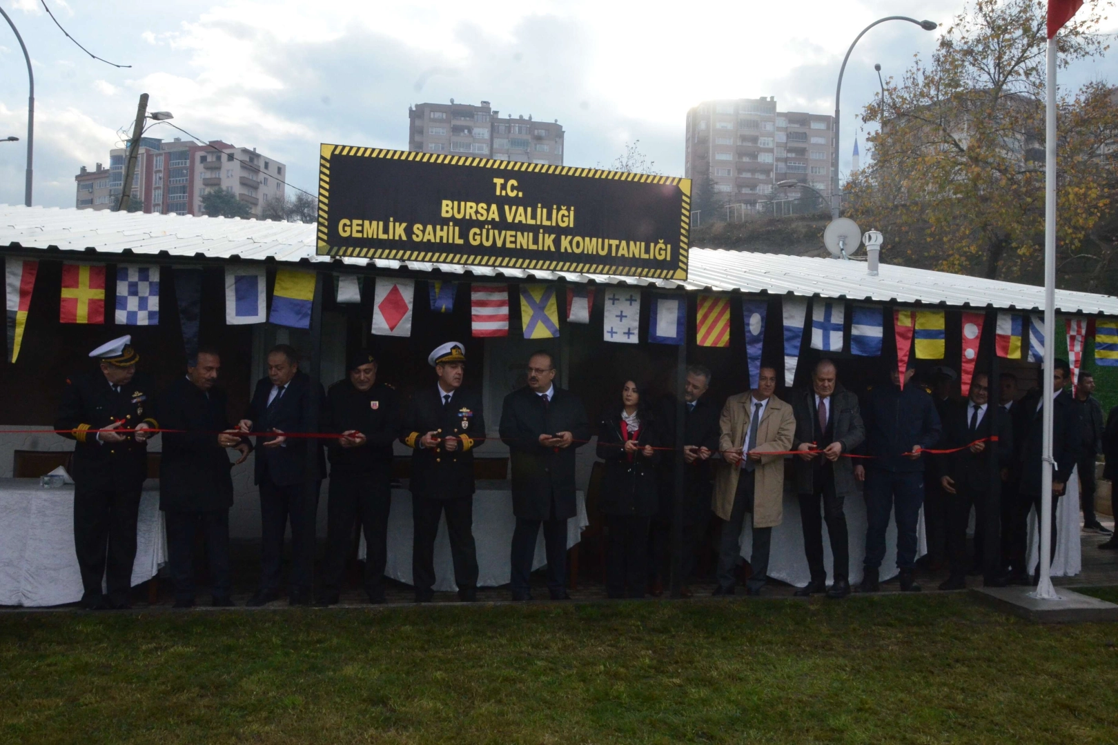 Gemlik Sahil Güvenlik Hizmet Noktası açıldı