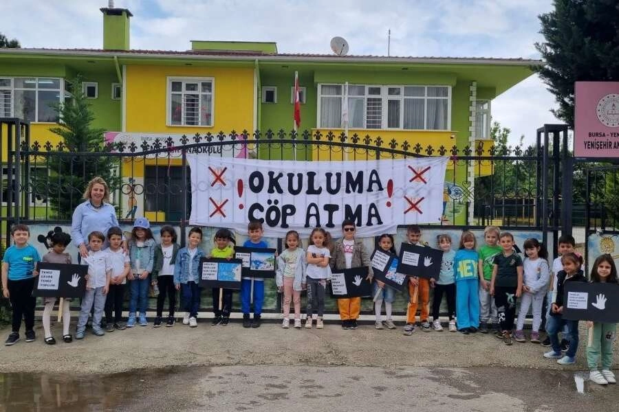 Miniklerden en anlamlı mesaj