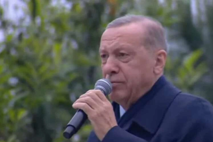 Erdoğan zaferi Kısıklı'dan duyurdu.