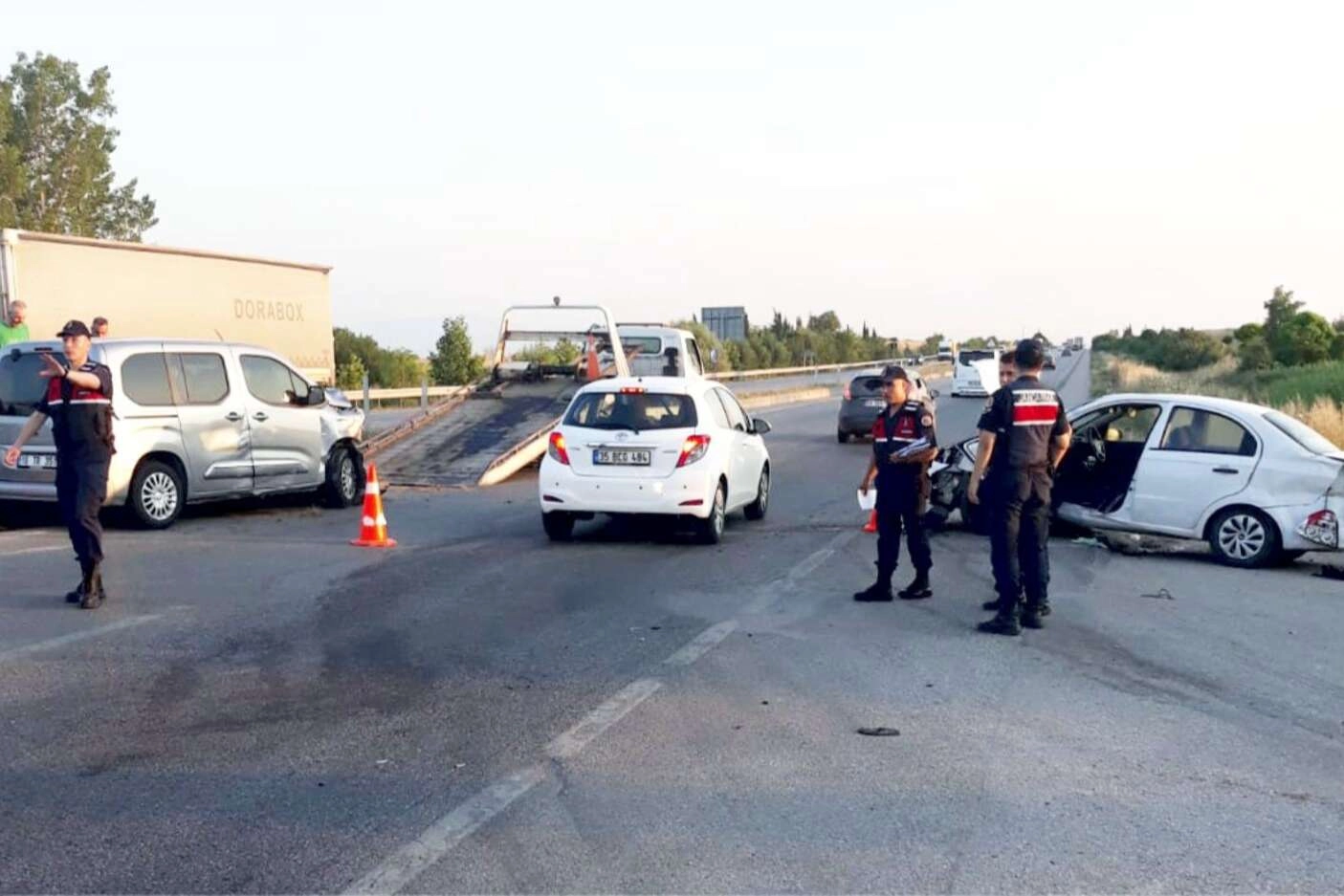 Bayram tatili Bursa'da kaza ile başladı 7 yaralı