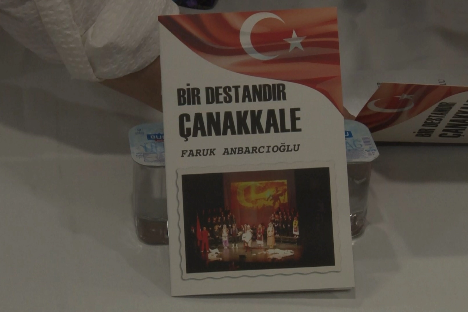 Tayyare Kültür Merkezi'nde "Bir Destandır Çanakkale" kitabı tanıtıldı