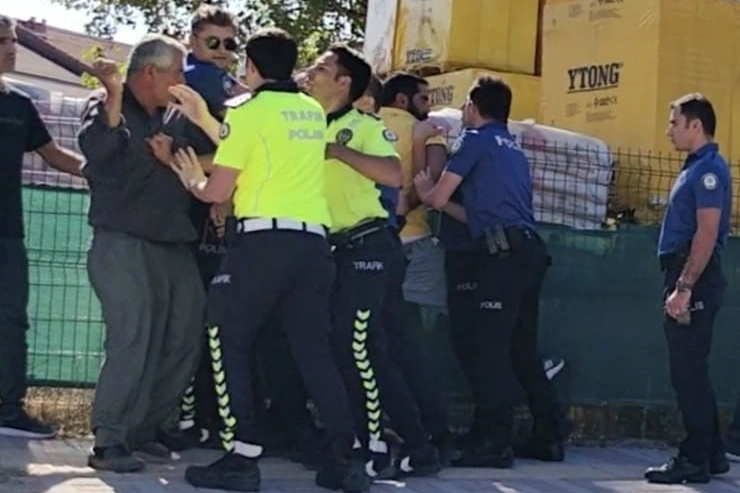 Bursa'da kazanın ardından ortalık karıştı