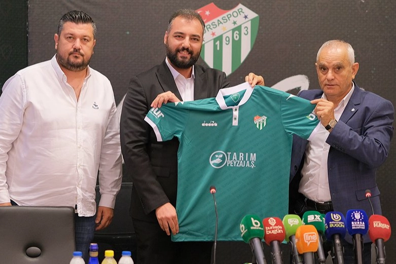 Bursaspor'da forma göğüs sponsoru belli oldu
