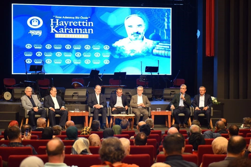 Prof. Dr. Hayrettin Karaman için vefa programı