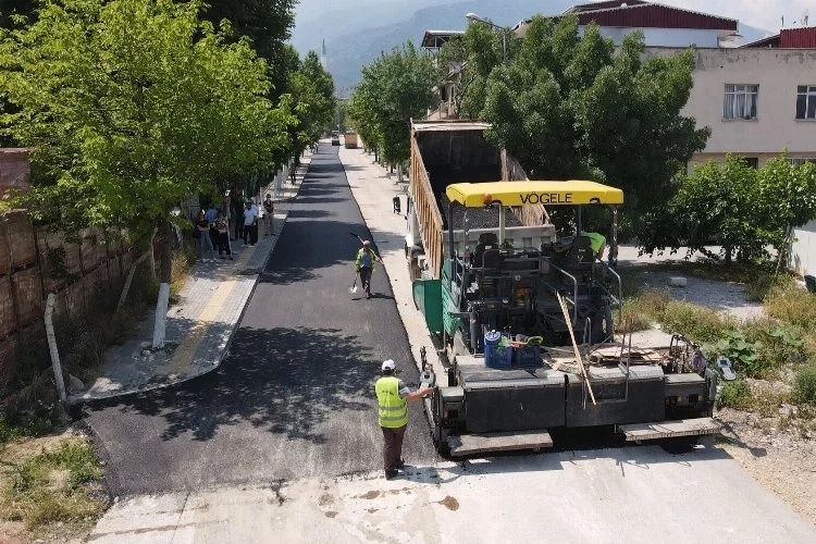 Yıldırım'ın cadde ve sokakları güzelleşmeye devam ediyor