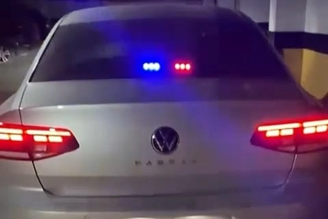 Usulsüz çakar lamba takan 41 sürücüye ceza
