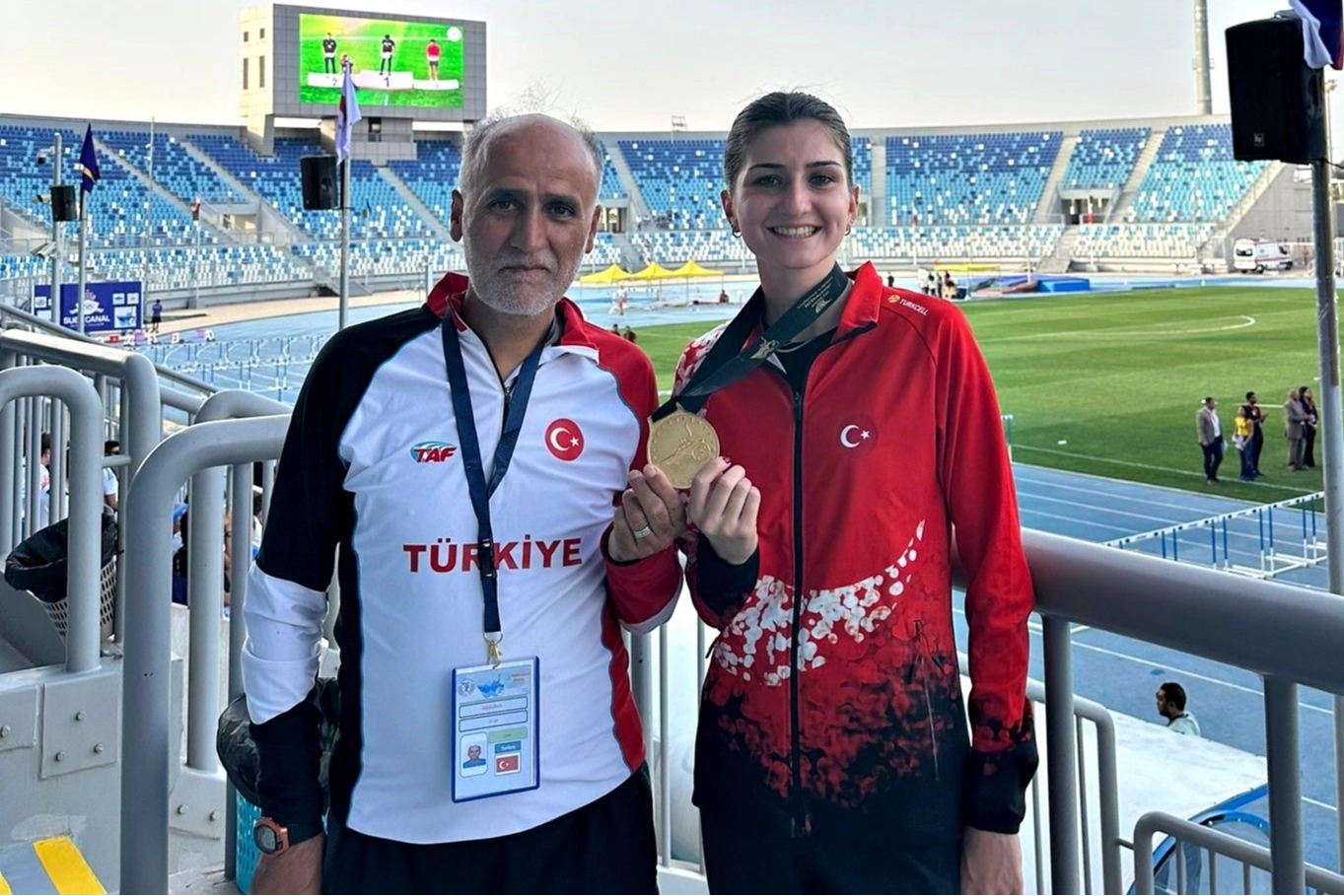 Büyükşehirli sporcu, Akdeniz Oyunları şampiyonu