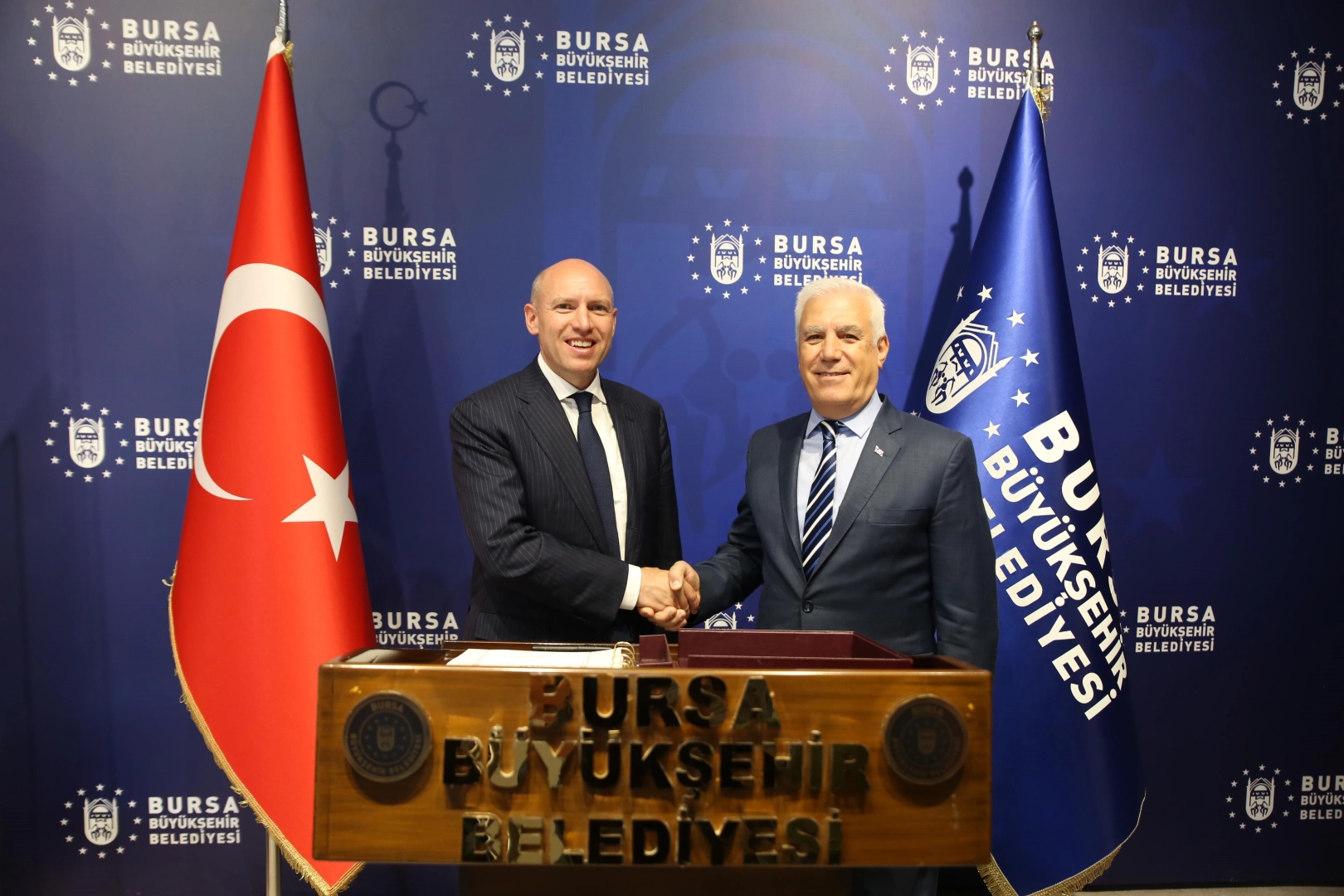 Kardeş şehir Hessen'den Başkan Bozbey'e ziyaret