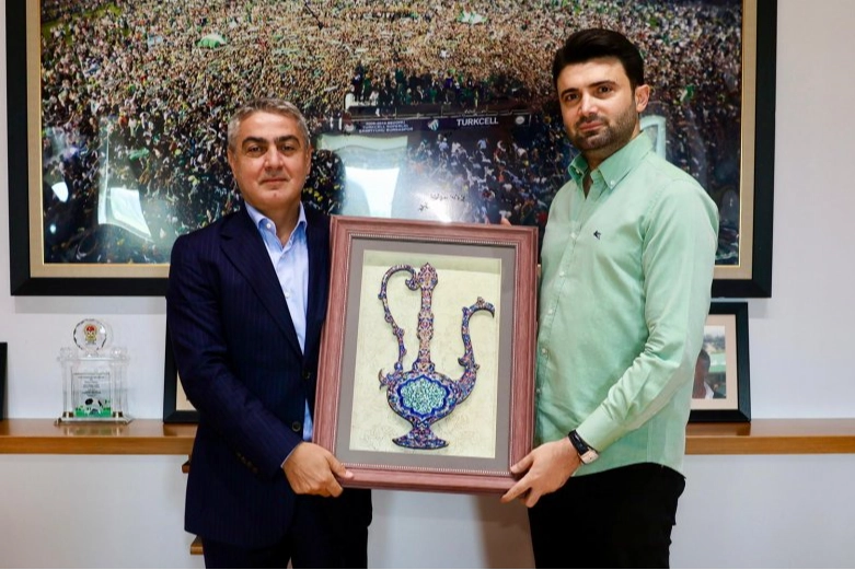 Rahmi Aksoy’dan Bursaspor'a Ziyaret