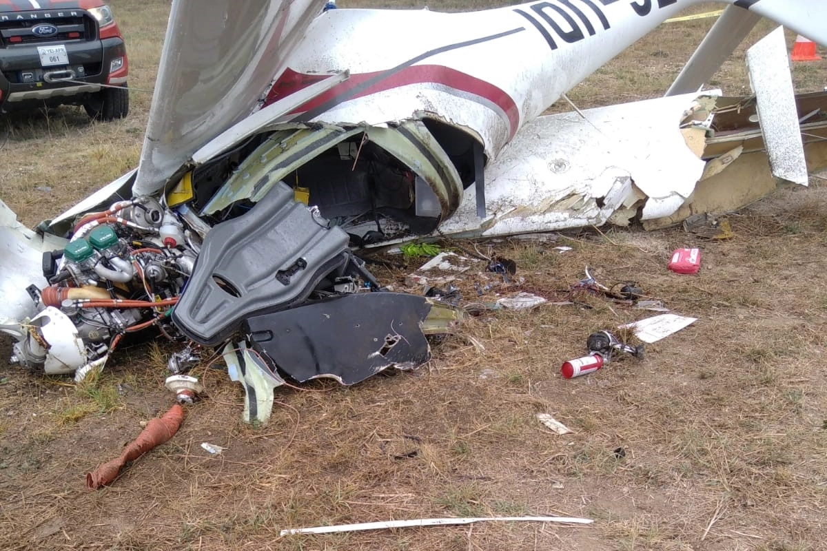 Yenişehir'de eğitim uçağı düştü, 2 pilot hayatını kaybetti