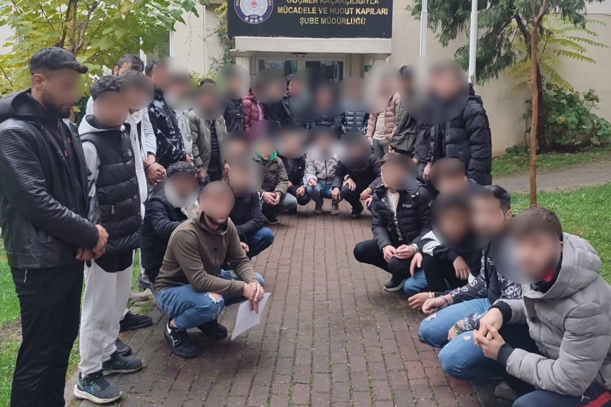 Bursa’da 34 kaçak göçmen yakalandı!