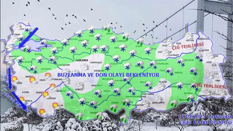 Bugün öğleden sonraya dikkat!