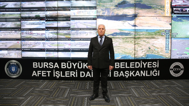 Bursa Büyükşehir’de gündem, ‘Afet yönetimi’