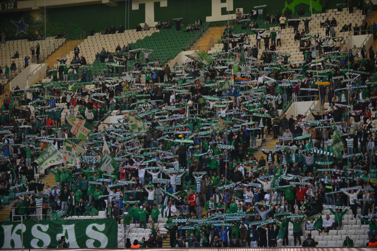 (FOTO GALERİ) Bursaspor-Kırşehir Belediyespor Maçından Taraftar Fotoğrafları