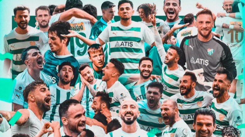 Bursaspor mutlu sona ulaştı! Timsah şampiyon!