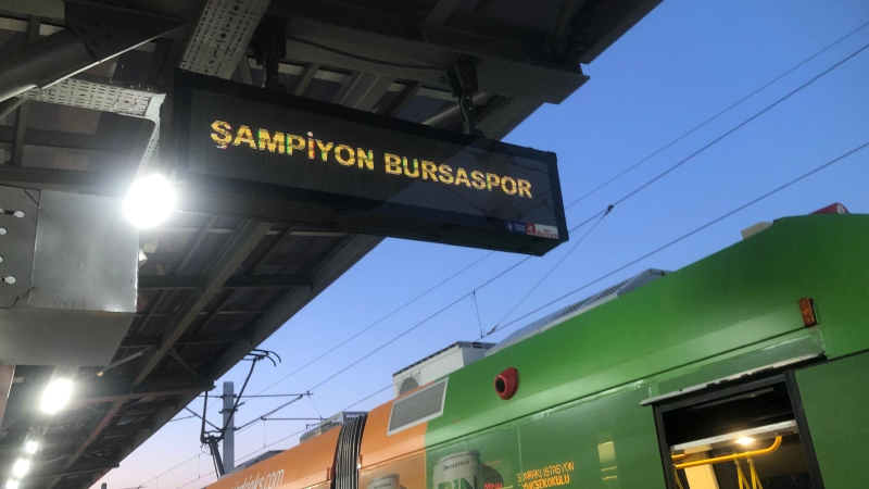 Bursa'da ulaşımda Yeşil-Beyaz