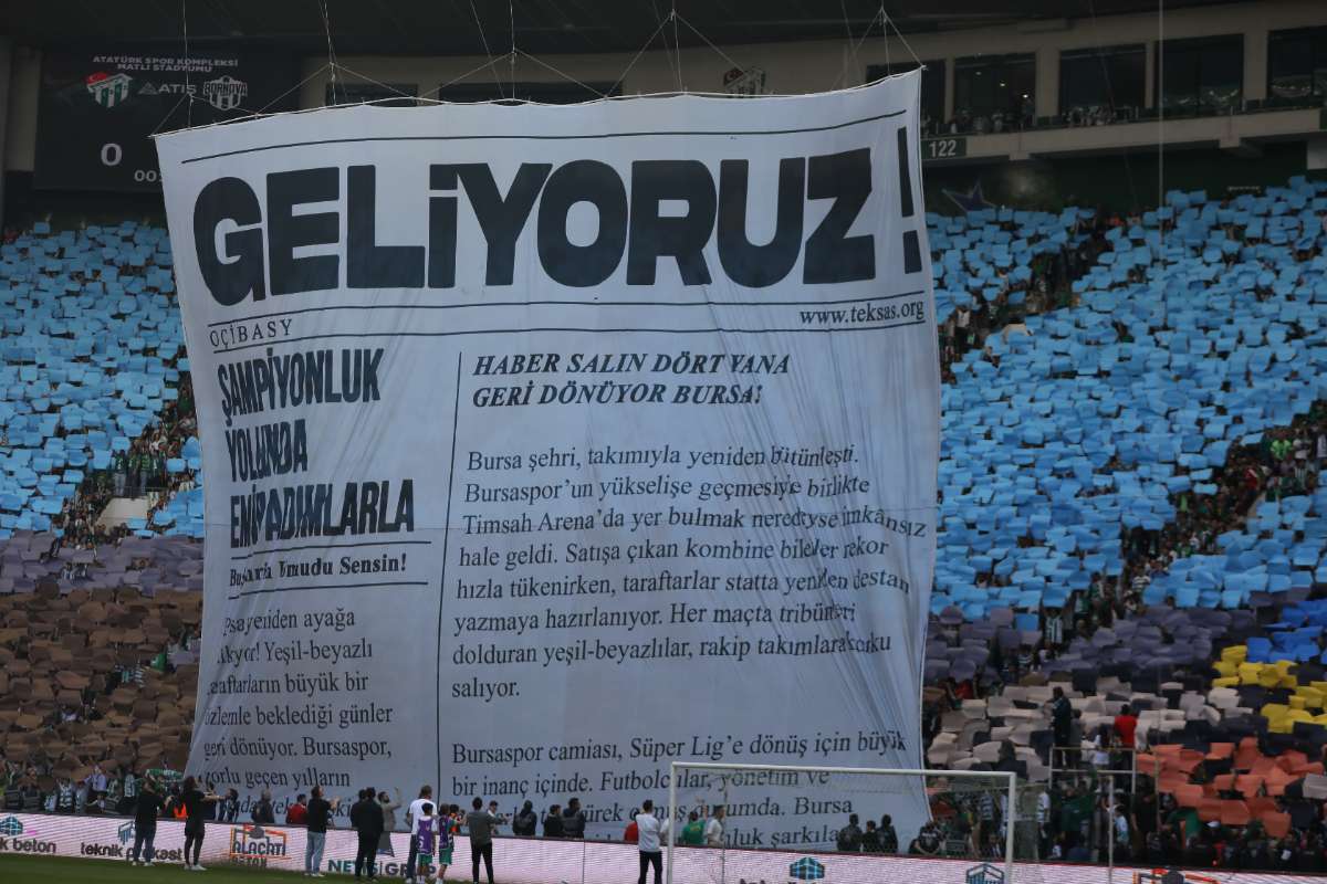 (FOTO GALERİ) BURSASPOR-BORNOVA FK TARAFTAR FOTOĞRAFLARI-2