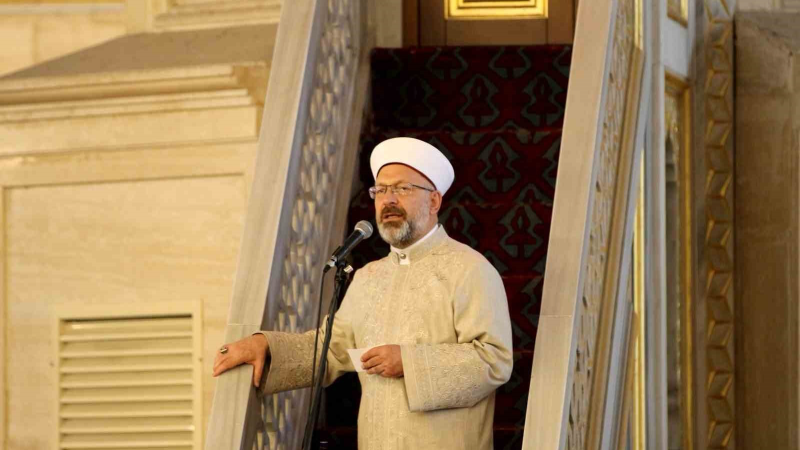 Diyanet İşleri Başkanı Erbaş’tan yağmur duası