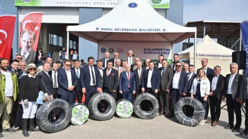 Bursa Büyükşehir’den çiftçiye büyük destek