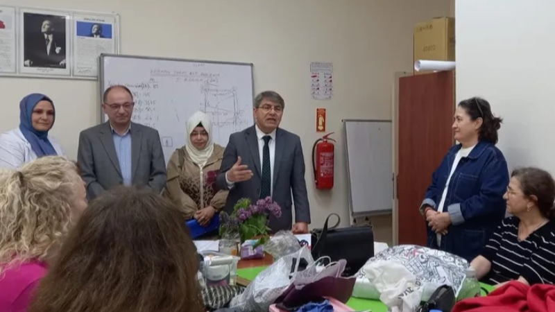 Mudanya kırsalında kadınlara sosyal ve iş hayatı eğitimi