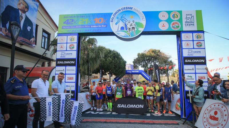 Salomon Çeşme Maratonu sona erdi