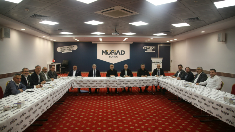 Saadet Partisi Bursa’dan MÜSİAD’a ziyaret