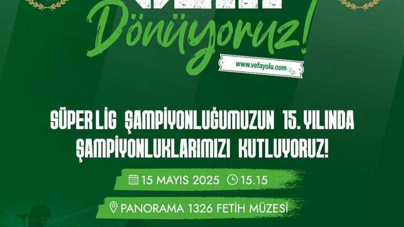 Osmangazi'de Bursaspor şampiyonluğu kutlanacak