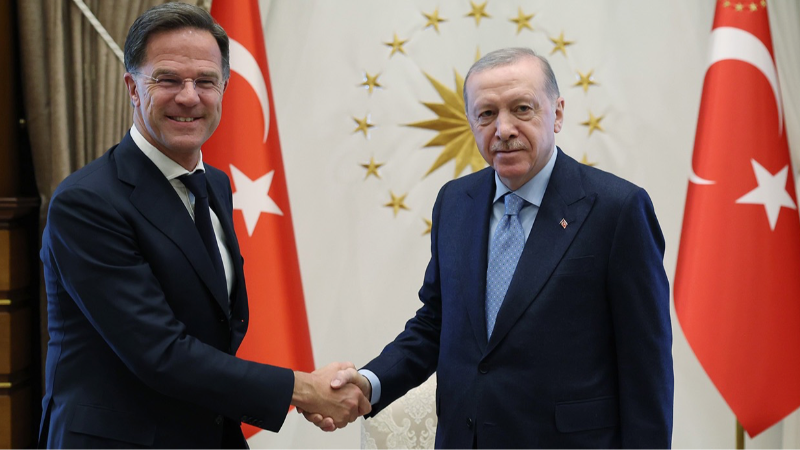 Cumhurbaşkanı Erdoğan, NATO Genel Sekreteri Rutte’yi kabul etti