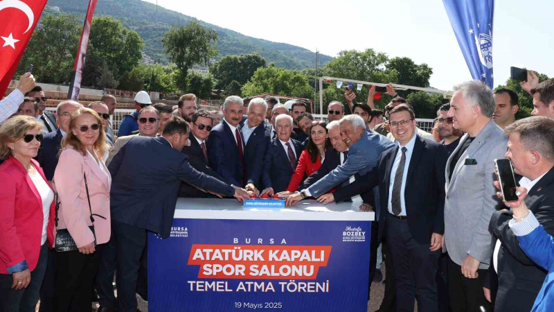 Atatürk Spor Salonu'nun temelleri atıldı!