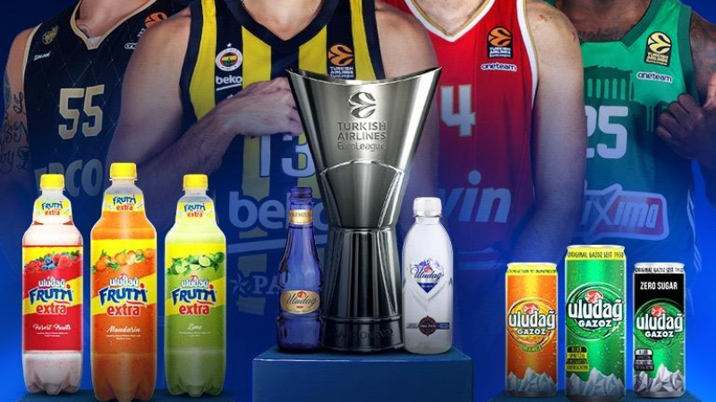 ULUDAĞ İÇECEK, 3 MARKASIYLA TURKISH AIRLINES EUROLEAGUE FINAL FOUR 2025’İN RESMİ SPONSORU OLDU