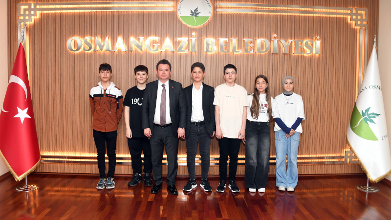 Başkan Aydın, LGS’ye hazırlanan öğrencileri ağırladı