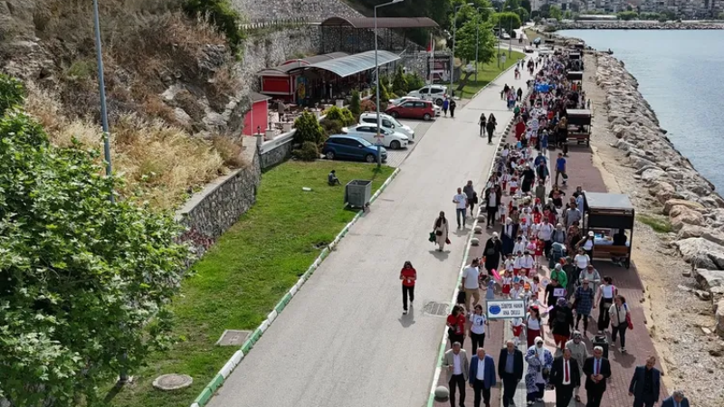 Gemlik’te okul öncesi şenliği coşkusu