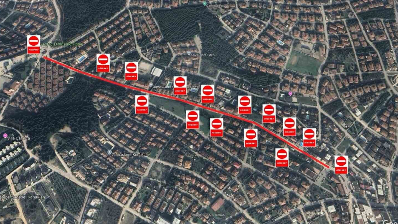 Bursa’da trafik düzenlemesi
