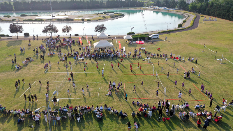Osmangazi’de kız çocukları için Mini Voleybol Şenliği