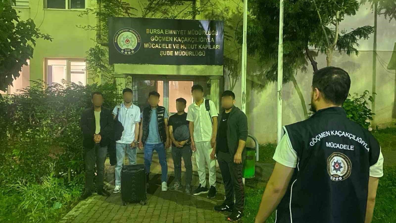 Bursa’da göçmen kaçakçılığı operasyonu yapıldı