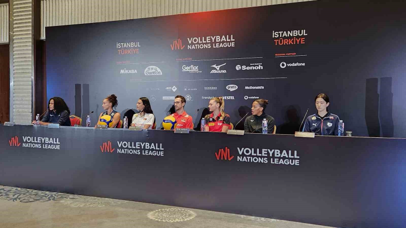 FIVB Kadınlar Milletler Ligi’nin basın toplantısı yapıldı
