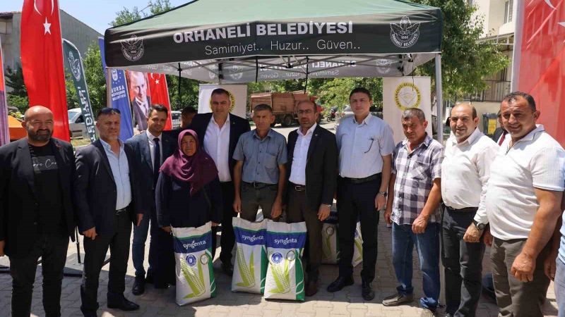 Bursa’da dağ ilçelerine silajlık mısır tohumu desteği