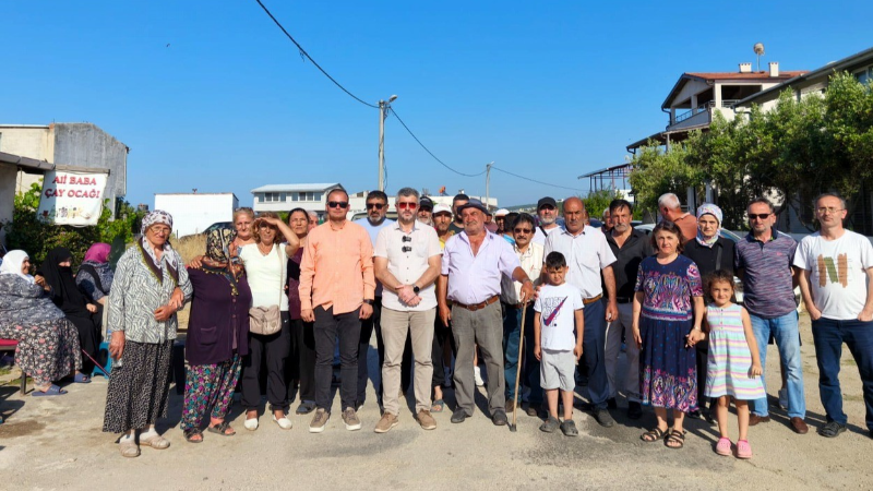 Mudanya’da imar yasasına takılanlar seslerini duyurmak istiyor