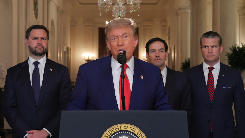 Trump'dan İran açıklaması