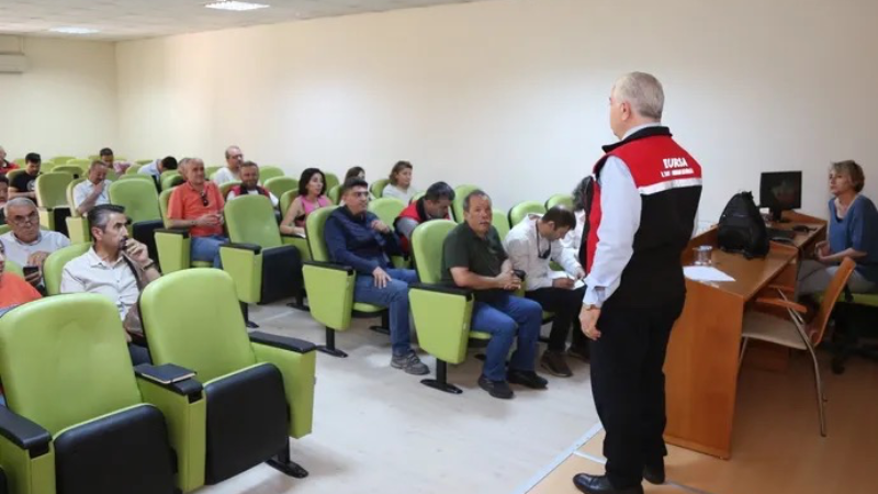 Bursa'da üreticilere don eğitimi