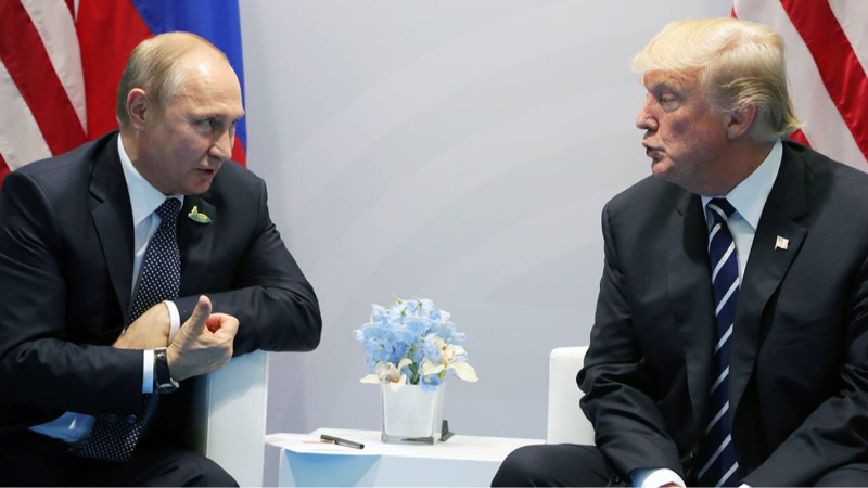 Trump ile Putin görüştü