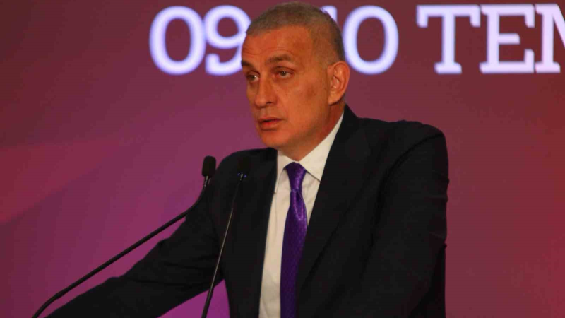 TFF Başkanı Hacıosmanoğlu açıklamalarda bulundu